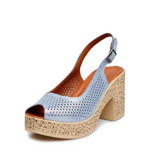 Босоножки женские Alessio Nesca 018066J0 голубые 40 RU в Wildberries