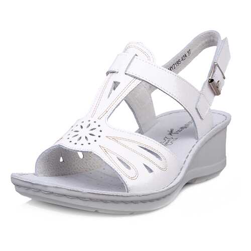 Босоножки женские Alessio Nesca Comfort 710018010 белые 36 RU в Wildberries