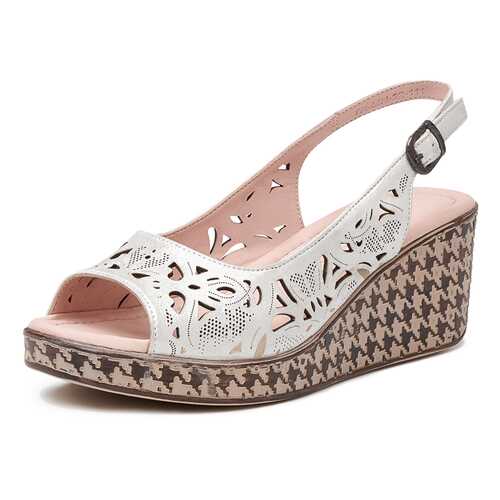 Босоножки женские Pierre Cardin TR-MN-22-111 серебристые 37 RU в Wildberries