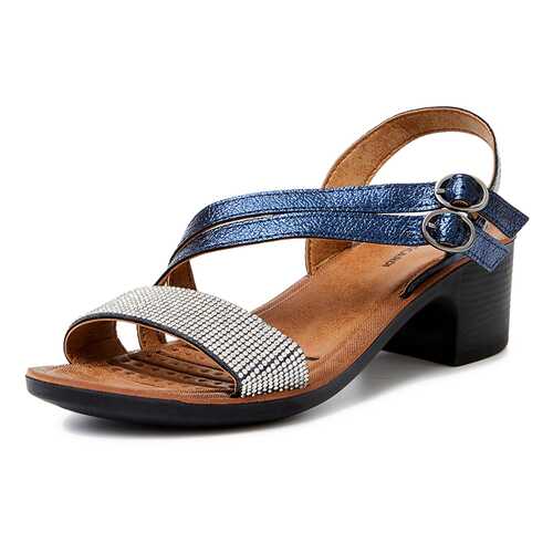 Босоножки женские T.Taccardi 00106110 синие 37 RU в Wildberries
