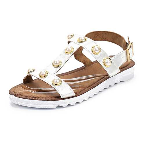 Босоножки женские T.Taccardi 019063T0 белые 38 RU в Wildberries