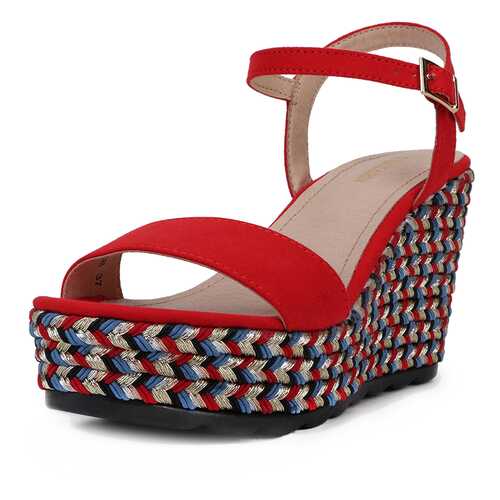 Босоножки женские T.Taccardi K0271PT-2B красные 35 RU в Wildberries