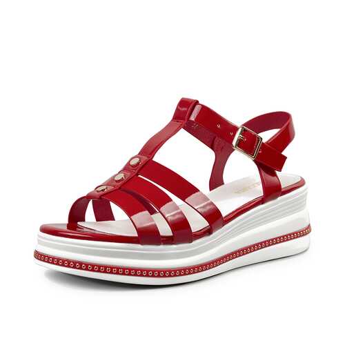 Босоножки женские T.Taccardi YYQ20S-141 красные 41 RU в Wildberries