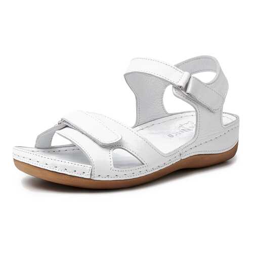 Сандалии женские Alessio Nesca Comfort TR-AMR-035 белые 37 RU в Wildberries