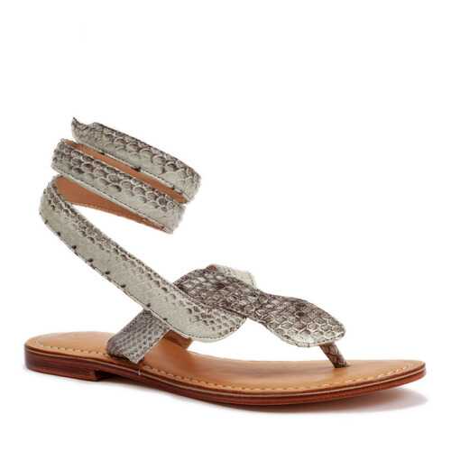 Сандалии женские BALIBALI SNAKE серые 35 RU в Wildberries