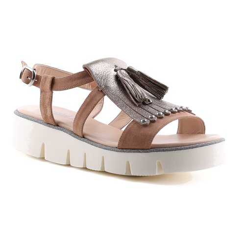 Сандалии женские Pertini 181W14971D коричневые 39.5 RU в Wildberries