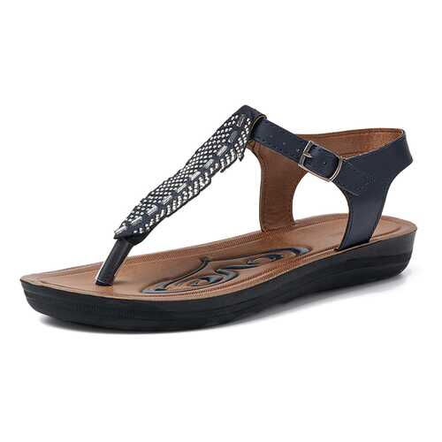 Сандалии женские T.Taccardi Z-342016A синие 40 RU в Wildberries