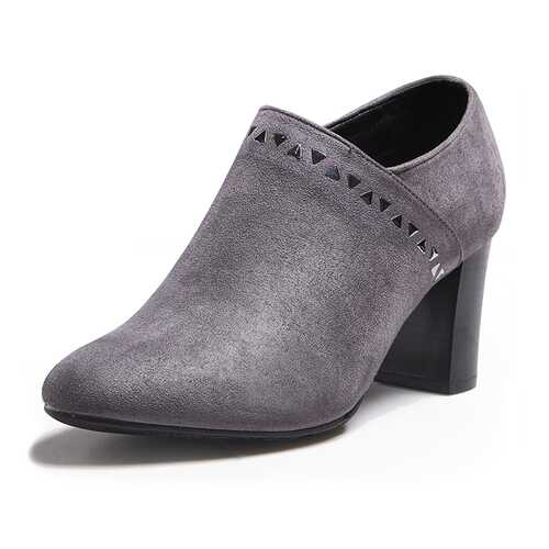 Ботильоны женские T.Taccardi K0273LC-4A серые 41 RU в Wildberries