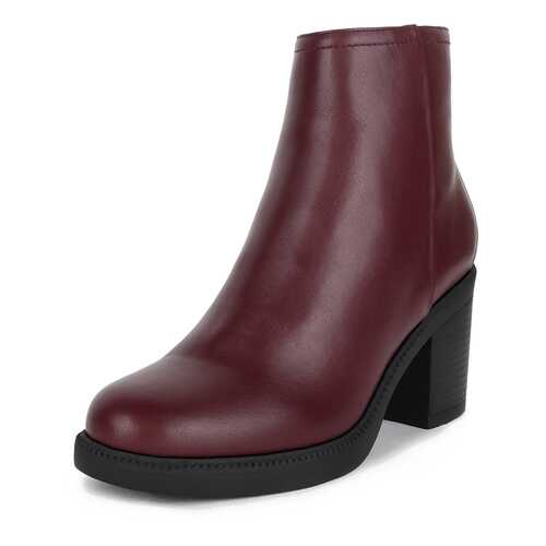 Ботильоны женские T.Taccardi K0566MH-2A бордовые 38 RU в Wildberries