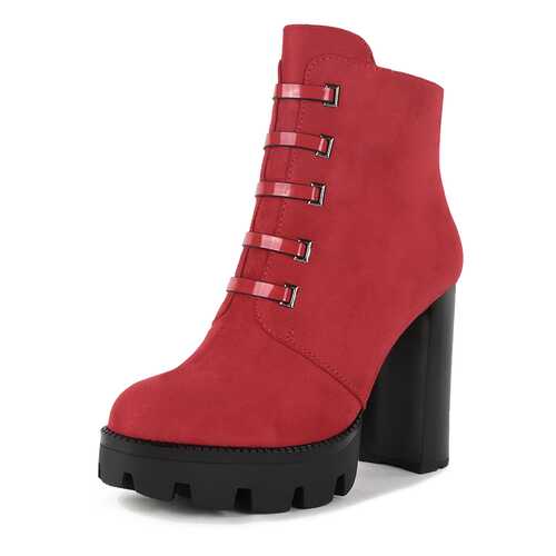 Ботильоны женские T.Taccardi YYQ20S-4A красные 37 RU в Wildberries