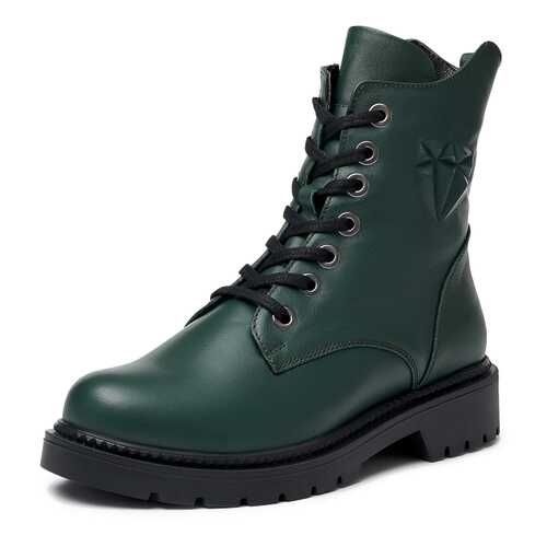 Ботинки женские Alessio Nesca TR-BR-1030A зеленые 38 RU в Wildberries