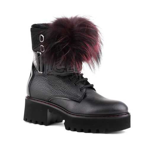 Ботинки женские Iceberg GID1435A черные 38.5 RU в Wildberries