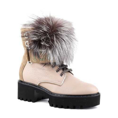 Ботинки женские Iceberg GID1435B бежевые 38.5 RU в Wildberries