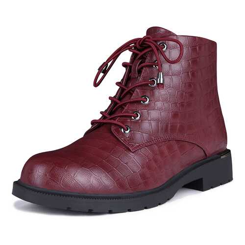 Ботинки женские T.Taccardi 710017496 красные 36 RU в Wildberries
