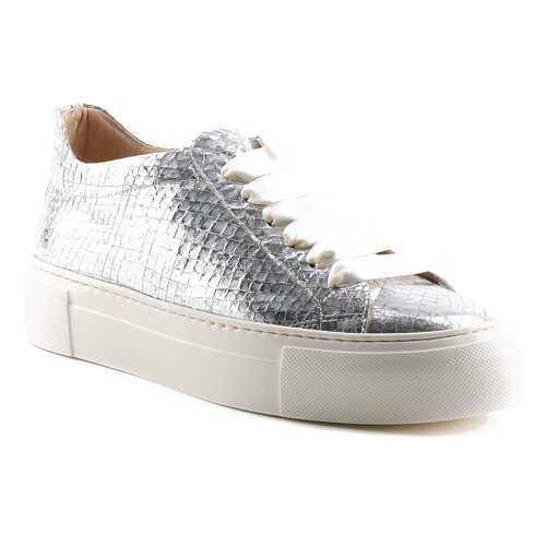 Кеды женские Luca Grossi B075M серебристые 42 RU в Wildberries