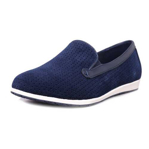 Слипоны женские Alessio Nesca 14806680 синие 36 RU в Wildberries