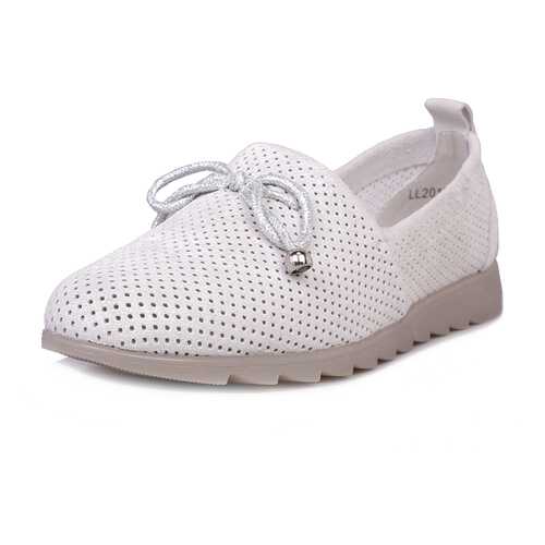 Слипоны женские Alessio Nesca Comfort 00406720 серебристые 38 RU в Wildberries