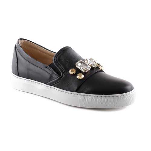 Слипоны женские SITON VN PIETRE черные 38 RU в Wildberries