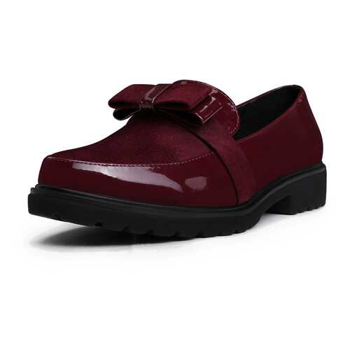 Лоферы женские T.Taccardi K0525LC-4A бордовые 38 RU в Wildberries