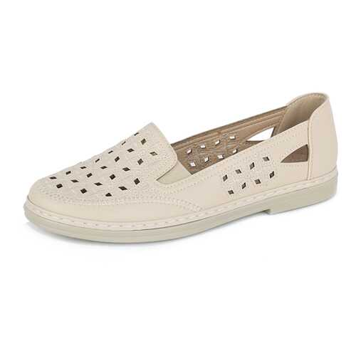Лоферы женские T.Taccardi LL20SS-13 бежевые 37 RU в Wildberries