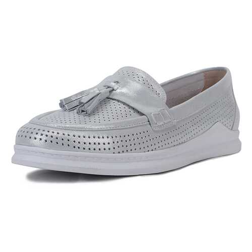Мокасины женские Pierre Cardin 710017775 серебристые 41 RU в Wildberries