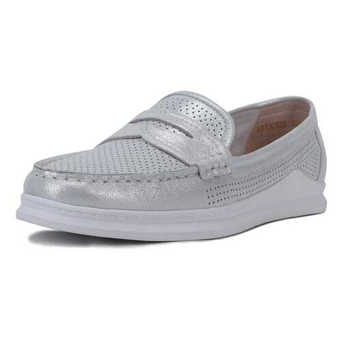 Мокасины женские Pierre Cardin b3106120 серебристые 39 RU в Wildberries