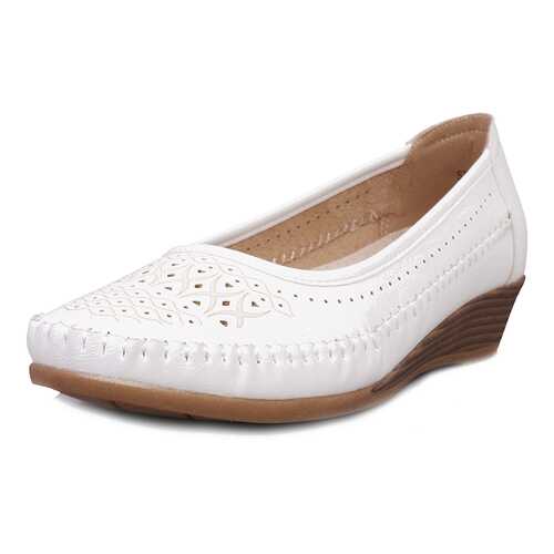 Мокасины женские T.Taccardi 27306980 белые 40 RU в Wildberries