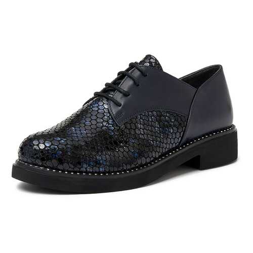 Полуботинки женские Alessio Nesca 113360 синие 40 RU в Wildberries