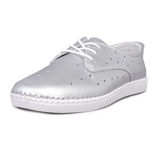 Полуботинки женские Alessio Nesca Comfort 710017462 серебристые 37 RU в Wildberries