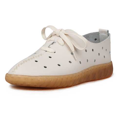 Полуботинки женские Alessio Nesca Comfort K0647LC-1A бежевые 41 RU в Wildberries