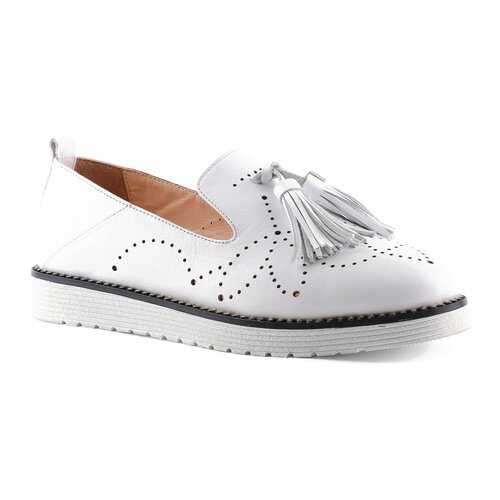 Полуботинки женские Shoes Market 61-1017-1 белые 37 RU в Wildberries