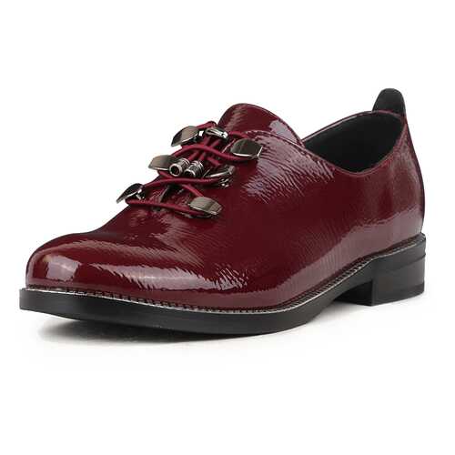 Полуботинки женские T.Taccardi K0617LC-1B бордовые 38 RU в Wildberries