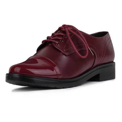 Полуботинки женские T.Taccardi K0659LC-2A бордовые 38 RU в Wildberries