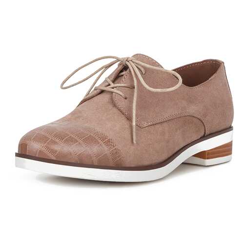 Полуботинки женские T.Taccardi K0681LC-2A бежевые 36 RU в Wildberries