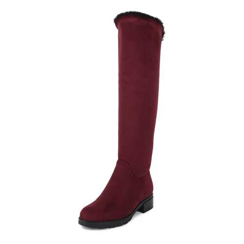 Сапоги женские T.Taccardi K0606HW-3A бордовые 41 RU в Wildberries
