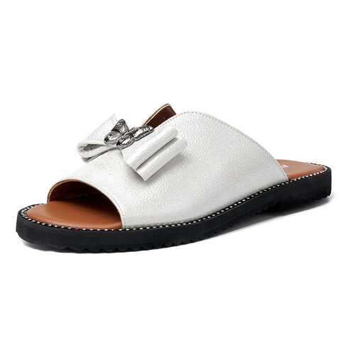 Сабо женские Alessio Nesca TR-BR-83-355 белые 40 RU в Wildberries