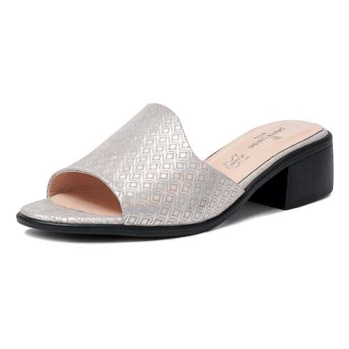 Сабо женские Pierre Cardin TR-MN-421-1295 серебристые 37 RU в Wildberries