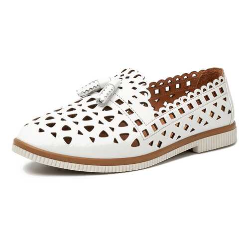 Туфли женские Alessio Nesca TR-BZ-2020-100 белые 38 RU в Wildberries