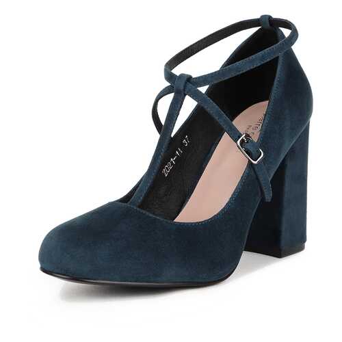 Туфли женские Pierre Cardin 710018727 синие 38 RU в Wildberries