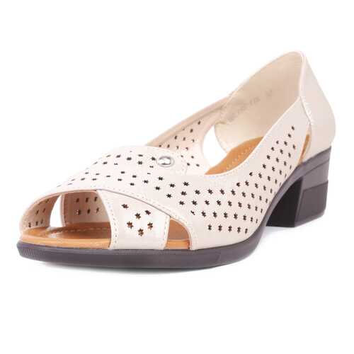 Туфли женские T.Taccardi 710017764 бежевые 40 RU в Wildberries