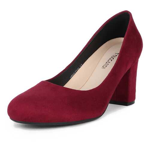 Туфли женские T.Taccardi K0591PM-1B бордовые 39 RU в Wildberries