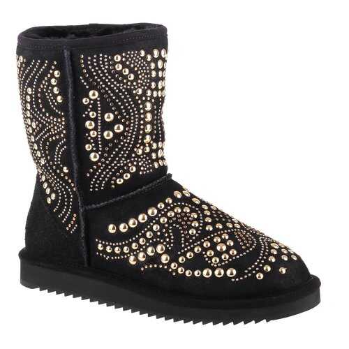 Угги женские Rejois RA0189C черные 39 RU в Wildberries