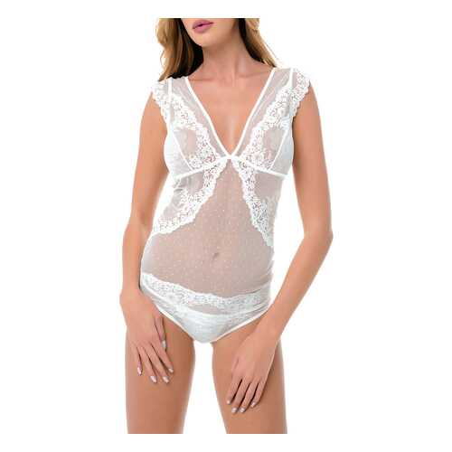 Боди женский GENEVIE 4513 белый M в Wildberries