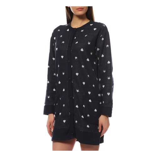 Халат женский Buccia di Mela PMD009W синий L в Wildberries