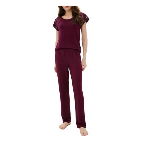 Пижама женская Luisa Moretti 6015 красная XL в Wildberries