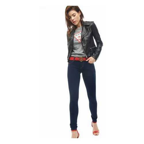 Джинсы женские Guess W0YAJ2-D42I1 синие 24/30 US в Wildberries