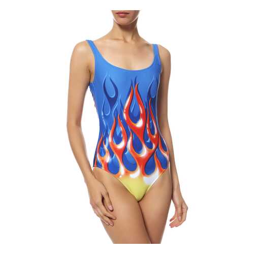 Купальник женский MOSCHINO 4A612059551318 синий 1 IT в Wildberries
