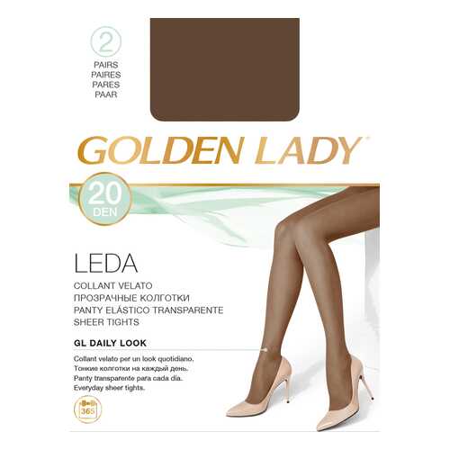 Колготки Golden Lady LEDA 20, visone gld, 2/S в Wildberries