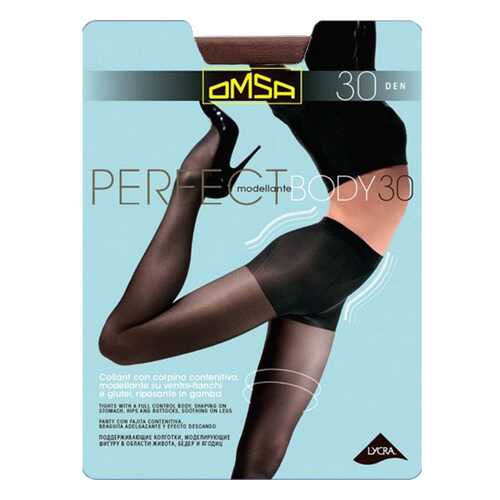 Колготки Omsa PERFECT BODY 30 / Cappuccino (Шоколад) / 3 (M) в Wildberries