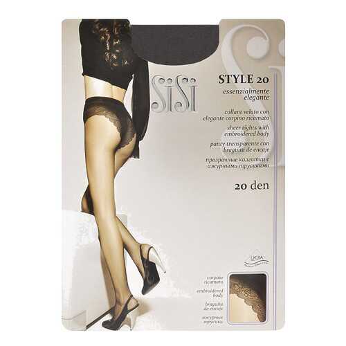 Колготки SiSi STYLE 20 / Grafite (Мокрый асфальт) / 5 (XL) в Wildberries